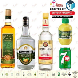 Cocktail Kit Brass Knuckles - 1 Receta Recipe - Cavas Towns