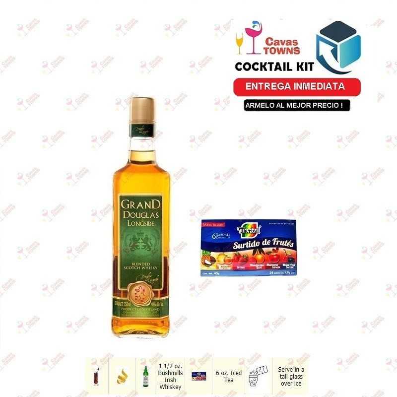 Cocktail Kit Bushmills Tea Receta Recipe - Cavas Towns
