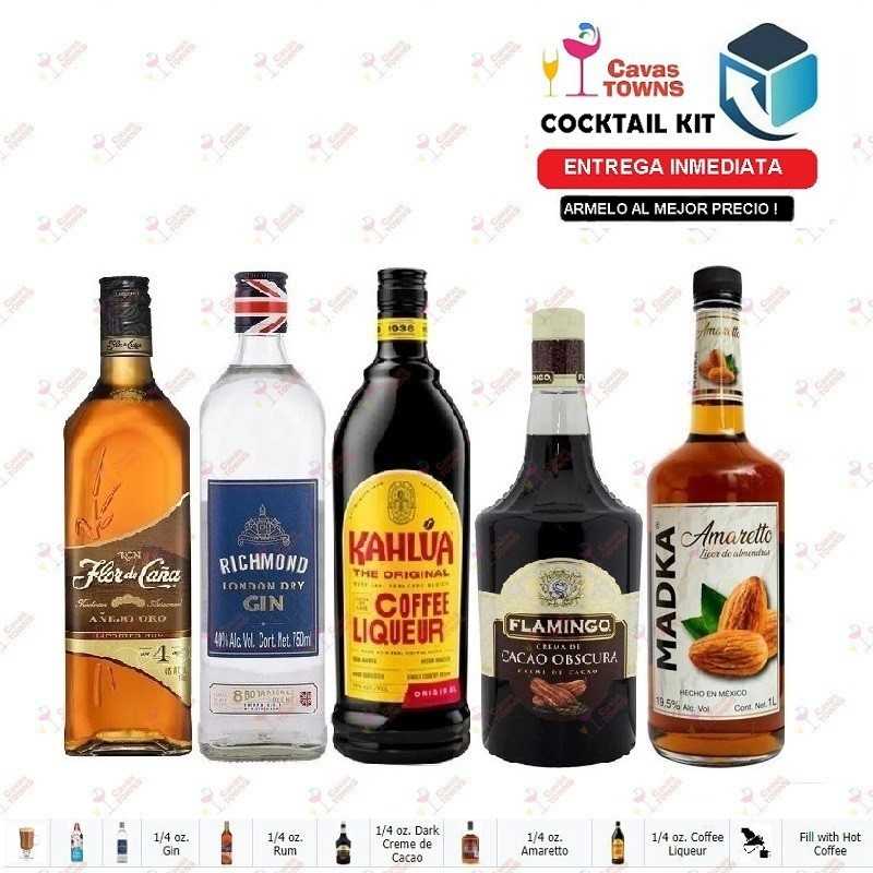 Cocktail Kit Cafe L'amore Receta Recipe - Cavas Towns