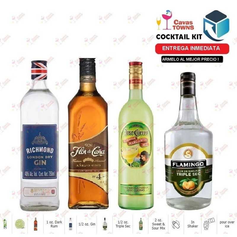 Cocktail Kit Caribbean Iced Tea Receta Recipe - Cavas Towns