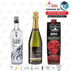 Cocktail Kit Champagne Citrus Royale Receta Recipe - Cavas Towns