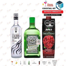 Cocktail Kit Citrus Cosmopolitan - 1 Receta Recipe - Cavas Towns
