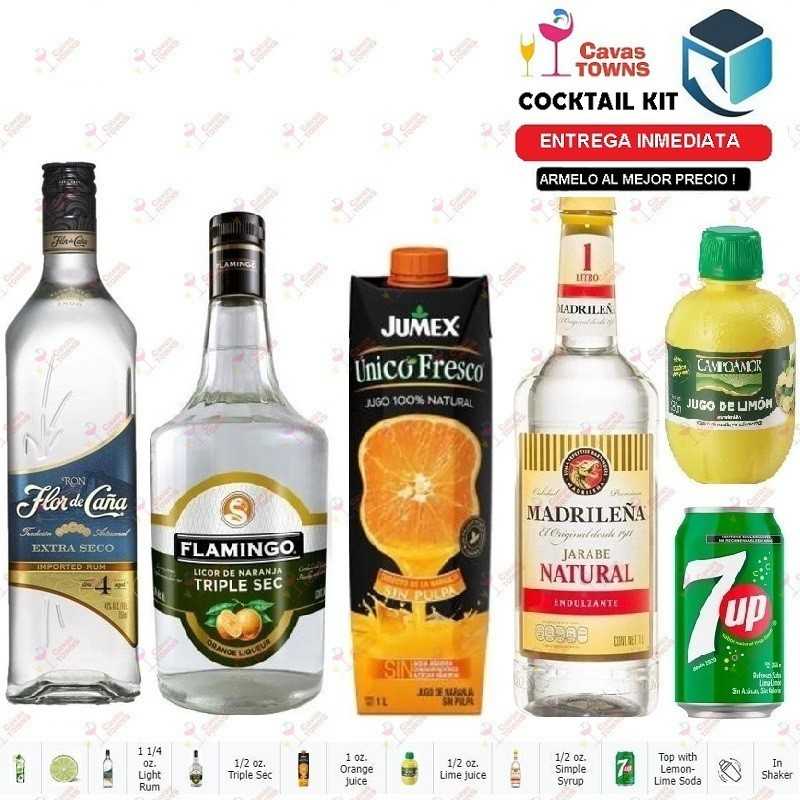 Cocktail Kit Citrus Rum Coder Receta Recipe - Cavas Towns