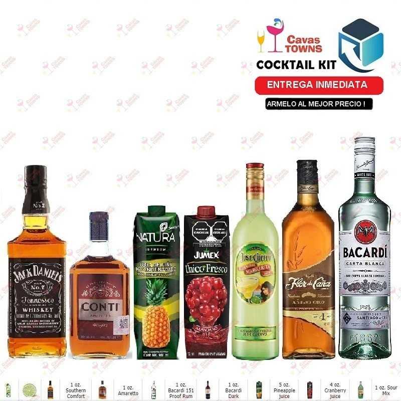Cocktail Kit Crash and Burn Receta Recipe - Cavas Towns