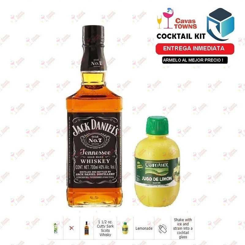 Cocktail Kit Cutty Cooler - 2 Receta Recipe - Cavas Towns