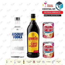 Cocktail Kit Dirty Mother Tall White Russian Receta Recipe - Cavas Towns