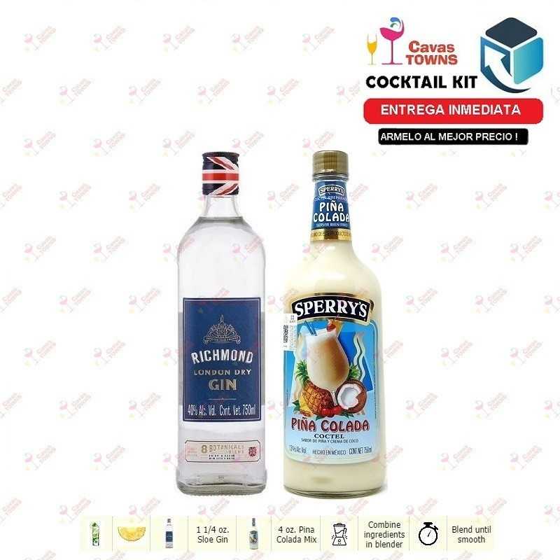 Cocktail Kit Flamingo Receta Recipe - Cavas Towns