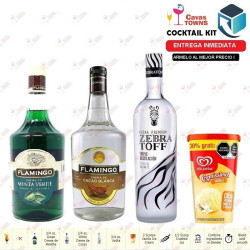 Cocktail Kit Flying Grasshopper Receta Recipe - Cavas Towns