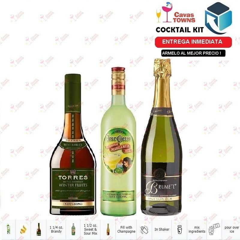 Cocktail Kit French 75 Receta Recipe - Cavas Towns Cocktail Kit French 75 Receta Recipe - Cavas Towns