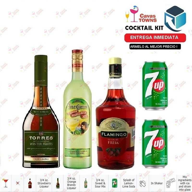 Cocktail Kit French Martini Receta Recipe - Cavas Towns