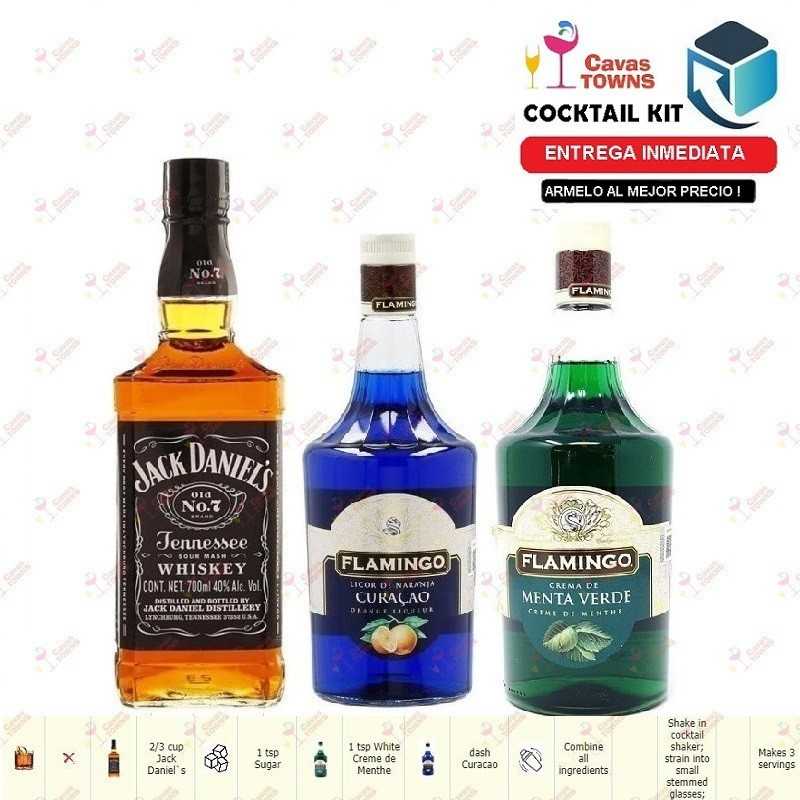 Cocktail Kit Frisky Whiskey Receta Recipe - Cavas Towns