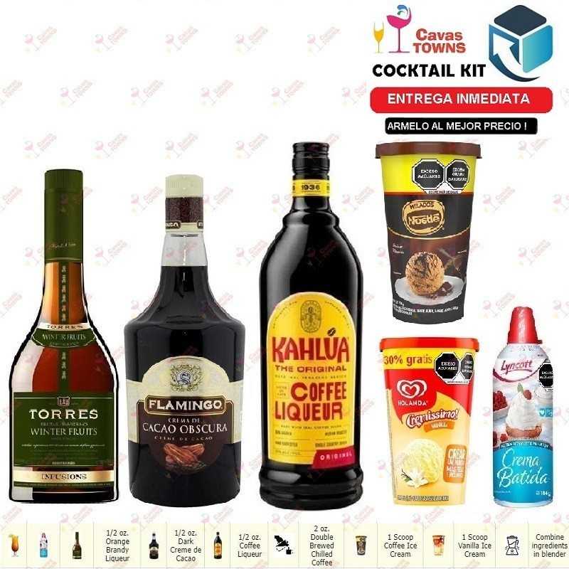 Cocktail Kit Frozen Cafe Gates Receta Recipe - Cavas Towns