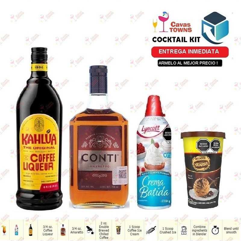 Cocktail Kit Frozen Cafe Oscar Receta Recipe - Cavas Towns