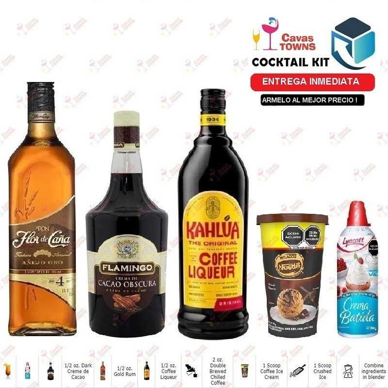 Cocktail Kit Frozen Cafe Reese Receta Recipe - Cavas Towns