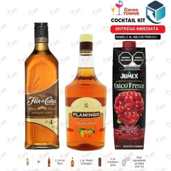 Cocktail Kit Georgia Peach Receta Recipe - Cavas Towns