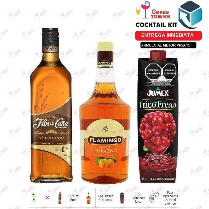 Cocktail Kit Georgia Peach Receta Recipe - Cavas Towns