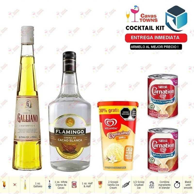 Cocktail Kit Gold Cadillac Receta Recipe - Cavas Towns