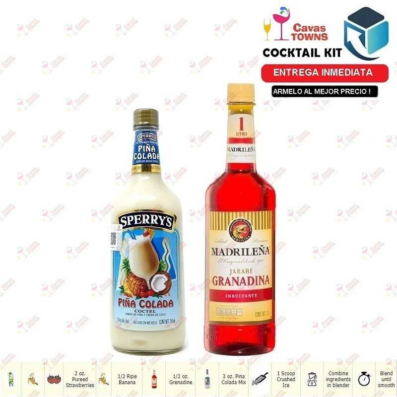 Cocktail Kit Gold Medalist Receta Recipe - Cavas Towns