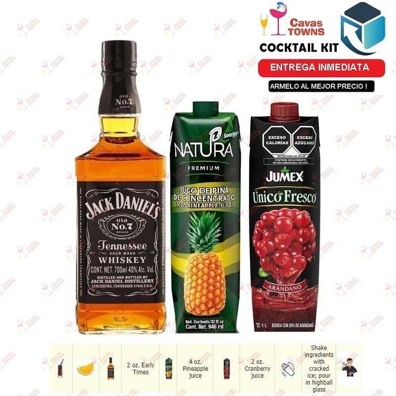 Cocktail Kit Golden Gate Receta Recipe - Cavas Towns