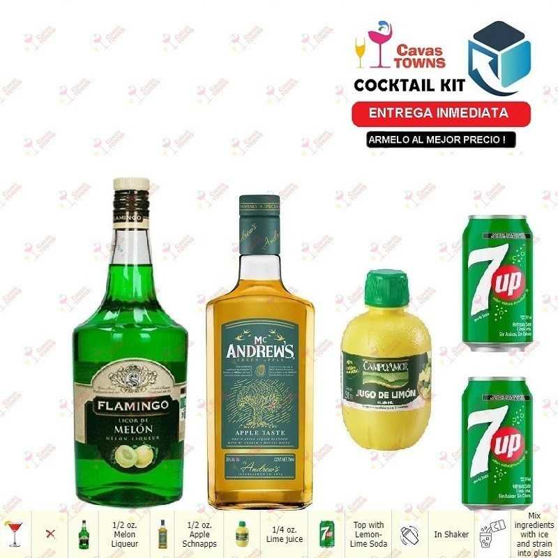 Cocktail Kit Granny Smith Apple Receta Recipe - Cavas Towns