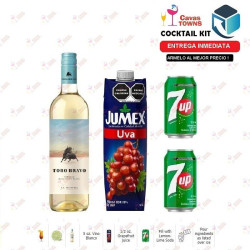 Cocktail Kit Grapefruit Wine Cooler Receta Recipe - Cavas Towns