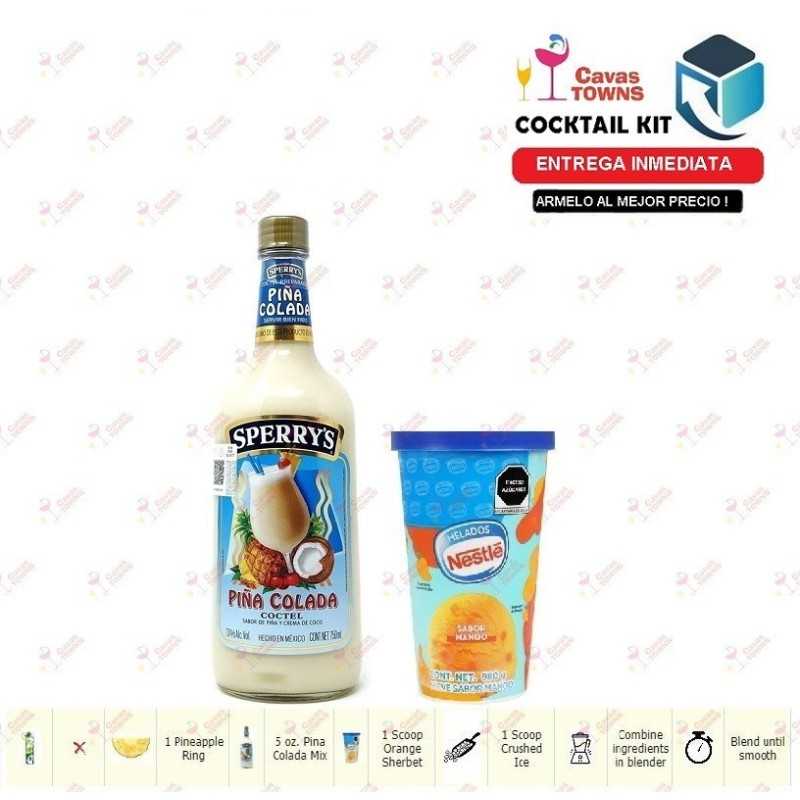 Cocktail Kit Hawaiian Island Surfer Receta Recipe - Cavas Towns