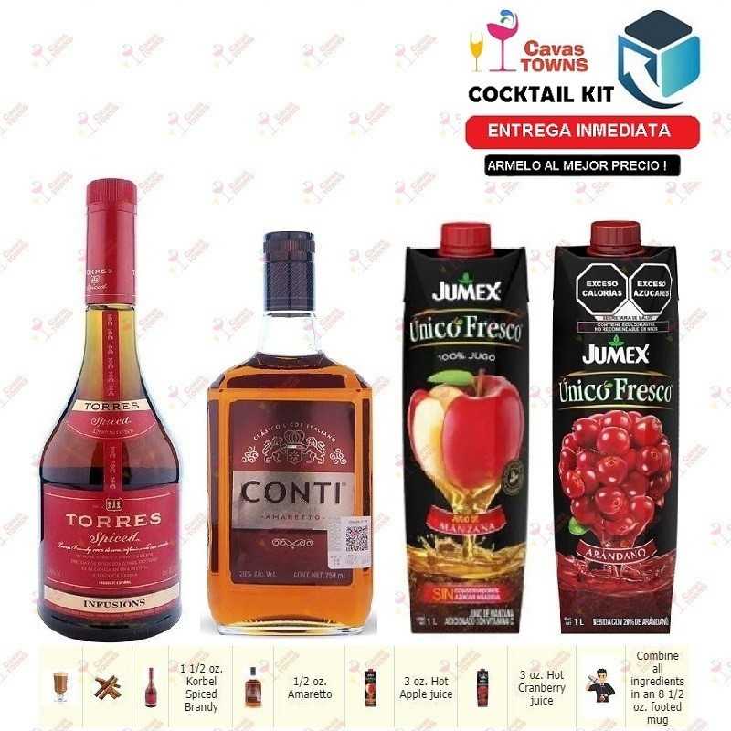 Cocktail Kit Hot Cranapple Receta Recipe - Cavas Towns