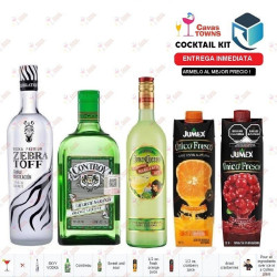 Cocktail Kit Hurly-Burly Cocktail Receta Recipe - Cavas Towns