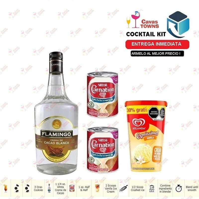 Cocktail Kit Ice Cream Sandwich Receta Recipe - Cavas Towns