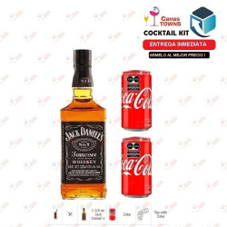 Cocktail Kit Jack and Coke Receta Recipe - Cavas Towns