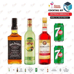 Cocktail Kit Jack Daniel's Downhome Punch Receta Recipe - Cavas Towns