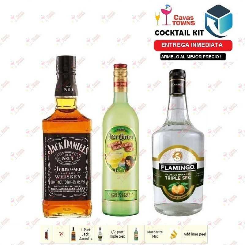 Cocktail Kit Jack Daniel's Hat Dance Manhattan Receta Recipe - Cavas Towns