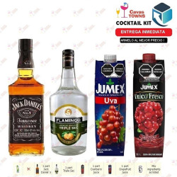 Cocktail Kit Jack Daniel's Mountain Sipper Receta Recipe - Cavas Towns