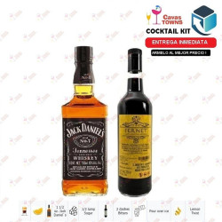 Cocktail Kit Jack Daniel's Old Fashioned Receta Recipe - Cavas Towns