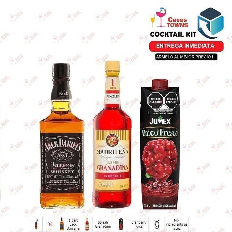 Cocktail Kit Jack of Hearts Manhattan Receta Recipe - Cavas Towns