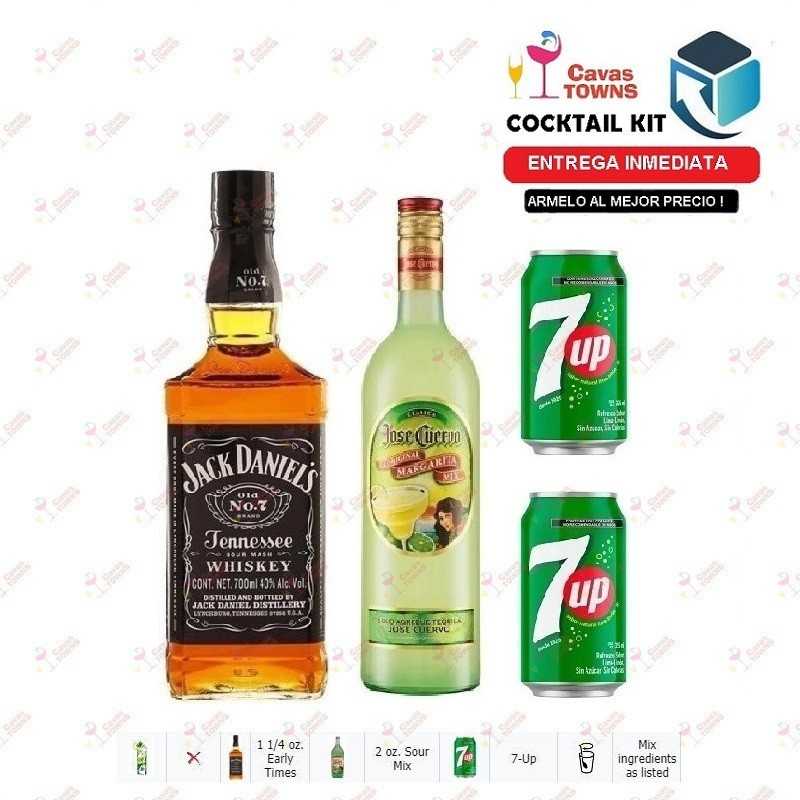 Cocktail Kit John Collins Receta Recipe - Cavas Towns