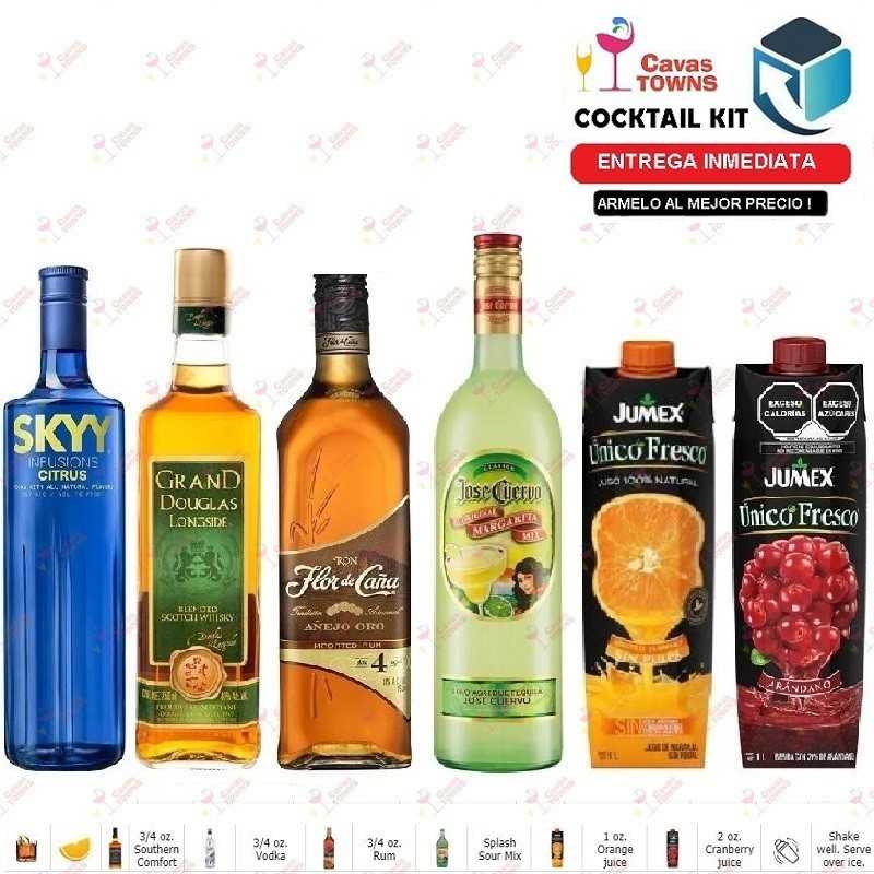 Cocktail Kit Knicker Knocker Receta Recipe - Cavas Towns