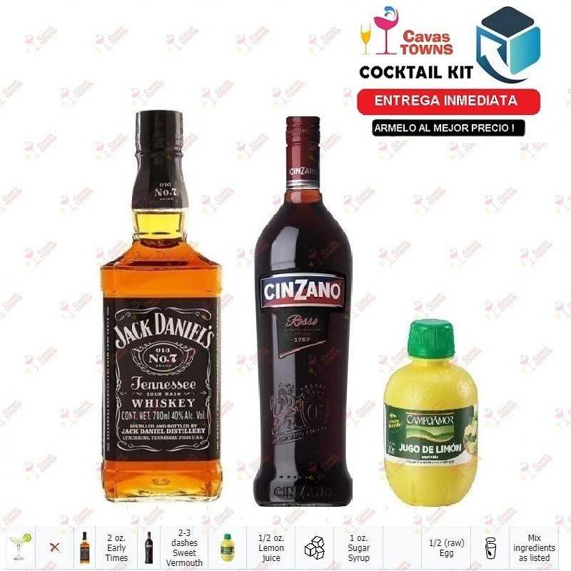 Cocktail Kit Los Angeles Receta Recipe - Cavas Towns