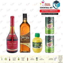 Cocktail Kit Mediterranean Sunset Receta Recipe - Cavas Towns