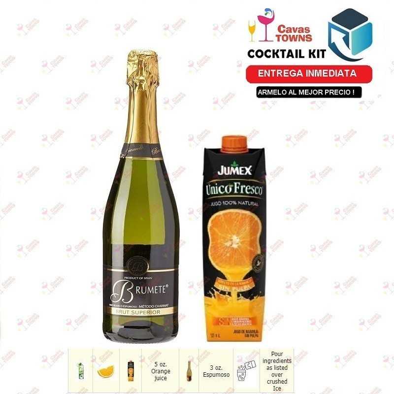 Cocktail Kit Mimosa Receta Recipe - Cavas Towns