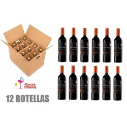 Caja 12 Botellas Vino Tinto Viña Maipo Carmenere 750 ml - Cavas Towns