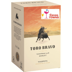 Vino Toro Bravo Tempranillo Merlot 750 Ml Caja 12 Botellas - Cavas Towns Vino Toro Bravo Tempranillo Merlot 750 Ml Caja 12 Botellas - Cavas Towns