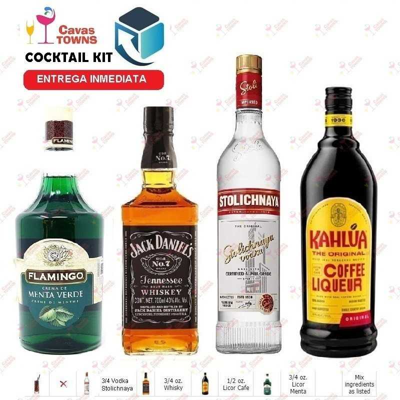 Vodka Stolichnaya Cocktail Kit Ground Zero Receta Recipe - Cavas Towns