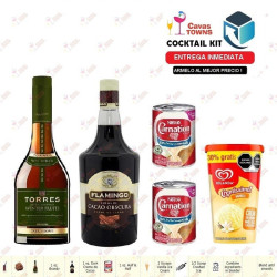 Licor De Cacao Oscura Flamingo 1 L - Cavas Towns