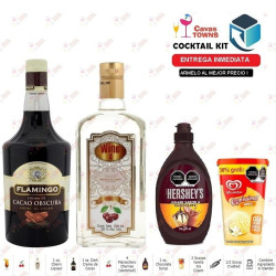 Licor De Cacao Oscura Flamingo 1 L - Cavas Towns