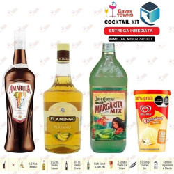 Licor de Platano Flamingo 1000 ml - Cavas Towns