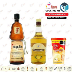 Licor de Platano Flamingo 1000 ml - Cavas Towns