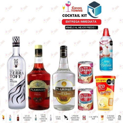 Licor De Fresa Flamingo - 1 L - Cavas Towns