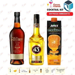 Ron Zacapa Cocktail Kit Butterfly Flick Receta Recipe - Duch Labs