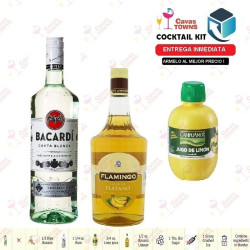 Ron Bacardi Carta Blanca 750 ml - Duch Labs